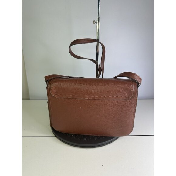 Kate Spade New York Crossbody Bag Brown Women's Pebbled Leather Pockets - Picture 6 of 10